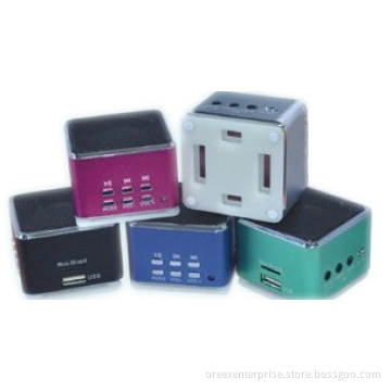 Mini travel mp3 radio speaker